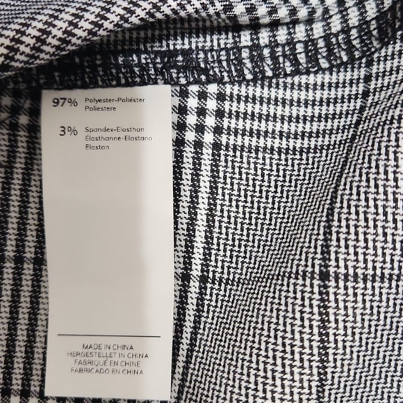 Cupshe Gray Oversized Blazer Plaid - Picture 10 of 11